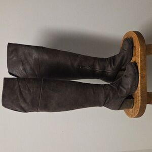 hinge Canton Over-The-Knee Boots From Nordstrom, Women's 9.5, Brown Leather